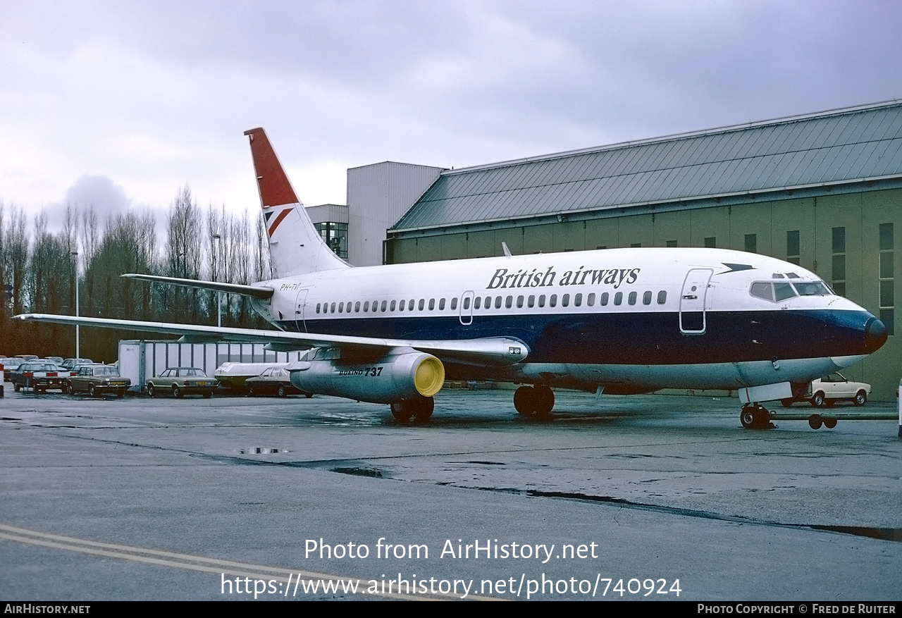 Aircraft Photo of PH-TVI | Boeing 737-222 | British Airways | AirHistory.net #740924