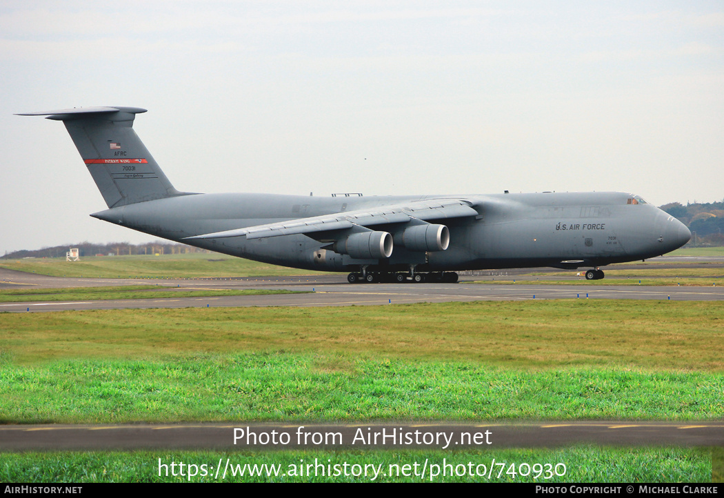 Aircraft Photo of 87-0031 / 7031 | Lockheed C-5M Super Galaxy (L-500) | USA - Air Force | AirHistory.net #740930