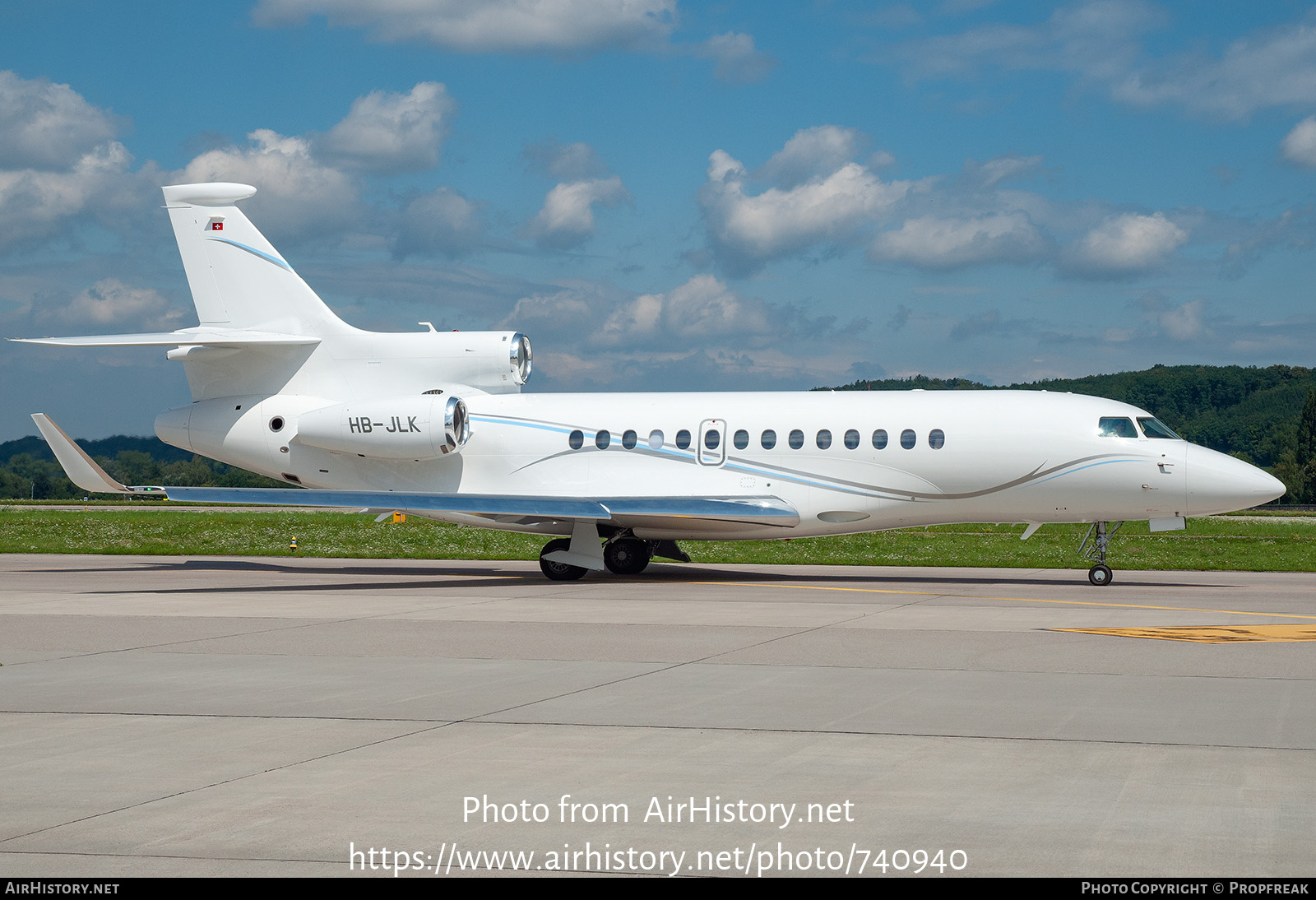 Aircraft Photo of HB-JLK | Dassault Falcon 7X | AirHistory.net #740940