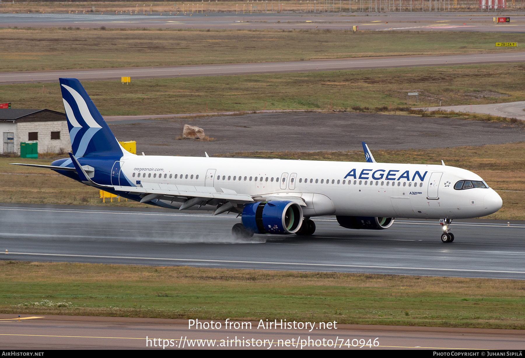 Aircraft Photo of SX-NAF | Airbus A321-271NX | Aegean Airlines | AirHistory.net #740946