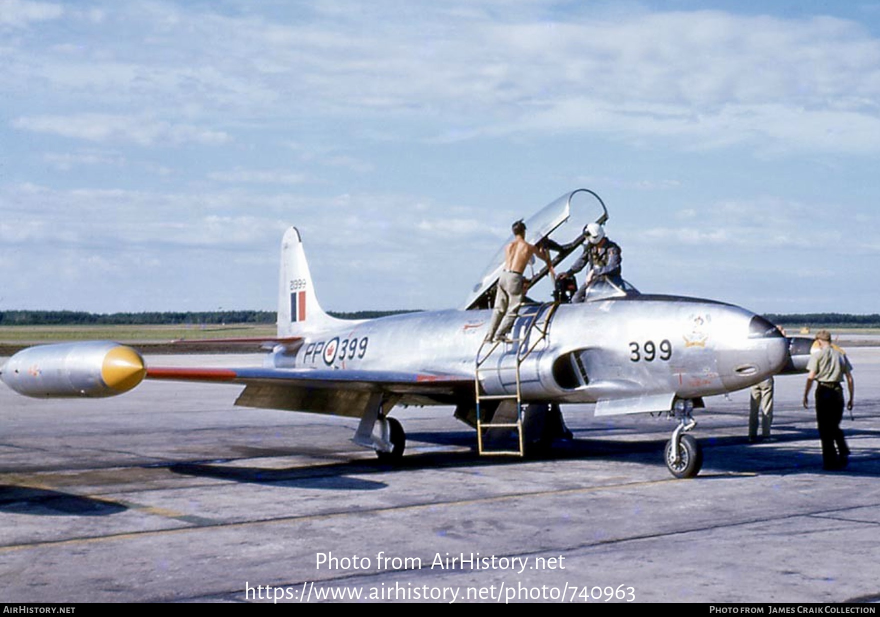 Aircraft Photo of 21499 | Canadair T-33AN Silver Star 3 | Canada - Air Force | AirHistory.net #740963