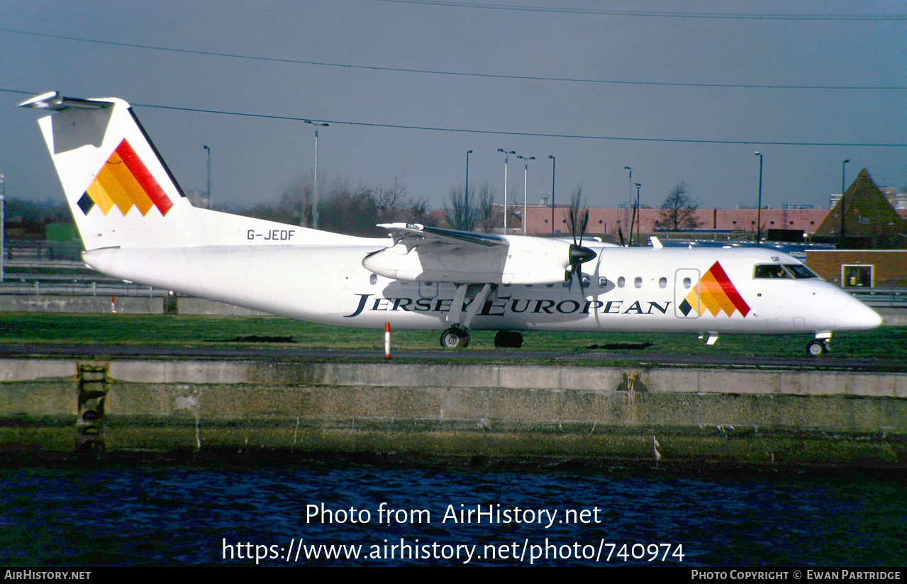 Aircraft Photo of G-JEDF | Bombardier DHC-8-311Q Dash 8 | Jersey European Airways | AirHistory.net #740974