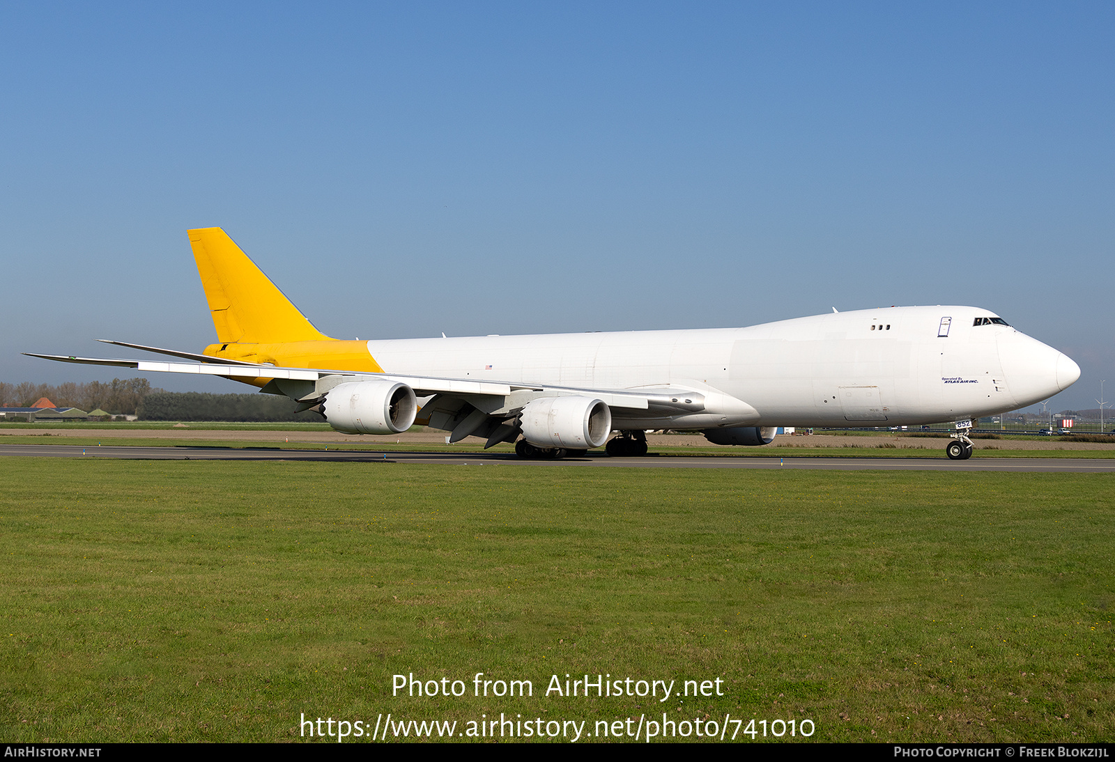 Aircraft Photo of N852GT | Boeing 747-87UF/SCD | Atlas Air | AirHistory.net #741010