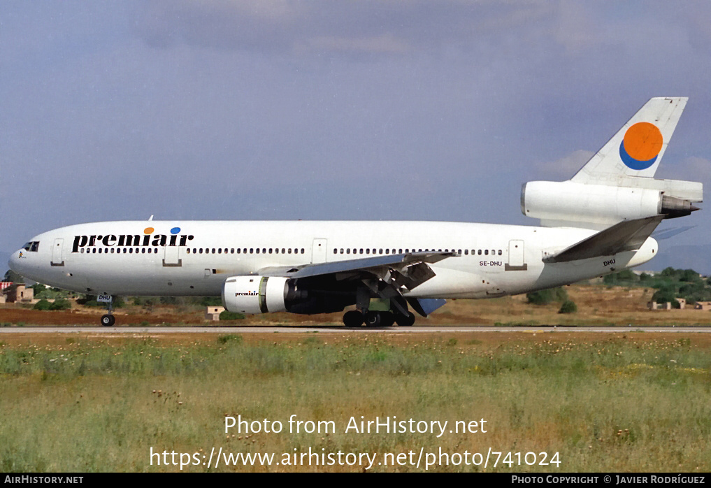 Aircraft Photo of SE-DHU | McDonnell Douglas DC-10-10 | Premiair | AirHistory.net #741024