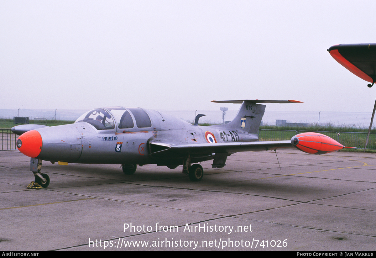 Aircraft Photo of 19 | Morane-Saulnier MS-760 Paris IR | France - Air Force | AirHistory.net #741026