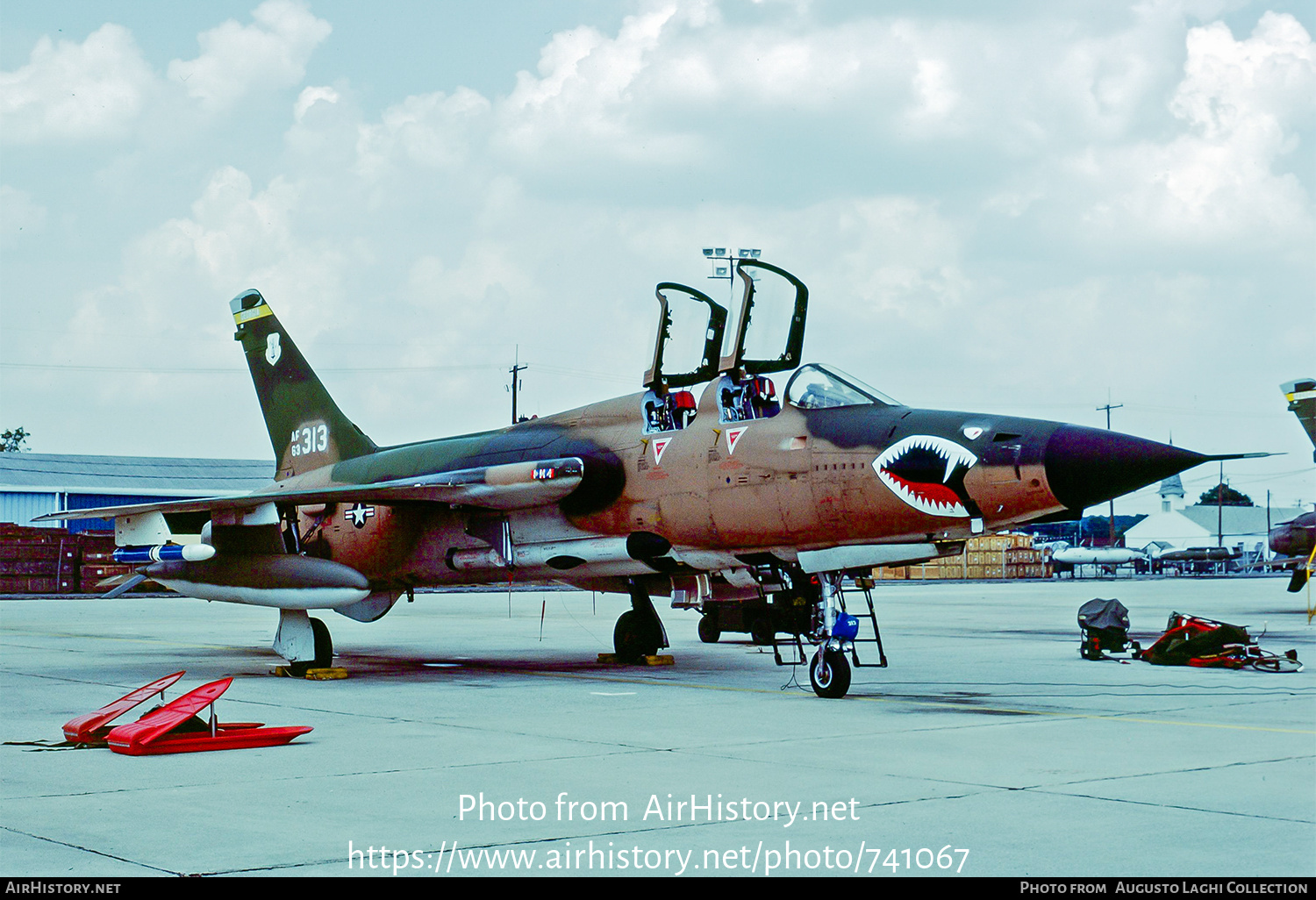 Aircraft Photo of 63-8313 / AF63-313 | Republic F-105G Thunderchief | USA - Air Force | AirHistory.net #741067