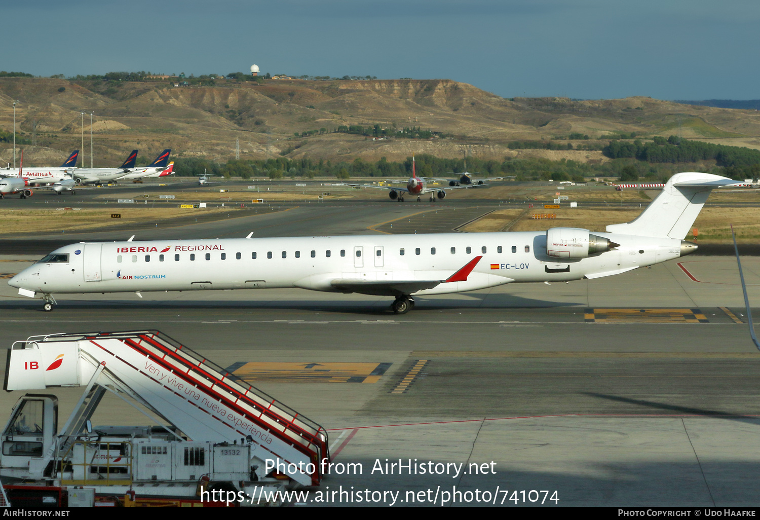 Aircraft Photo of EC-LOV | Bombardier CRJ-1000 (CL-600-2E25) | Iberia Regional | AirHistory.net #741074