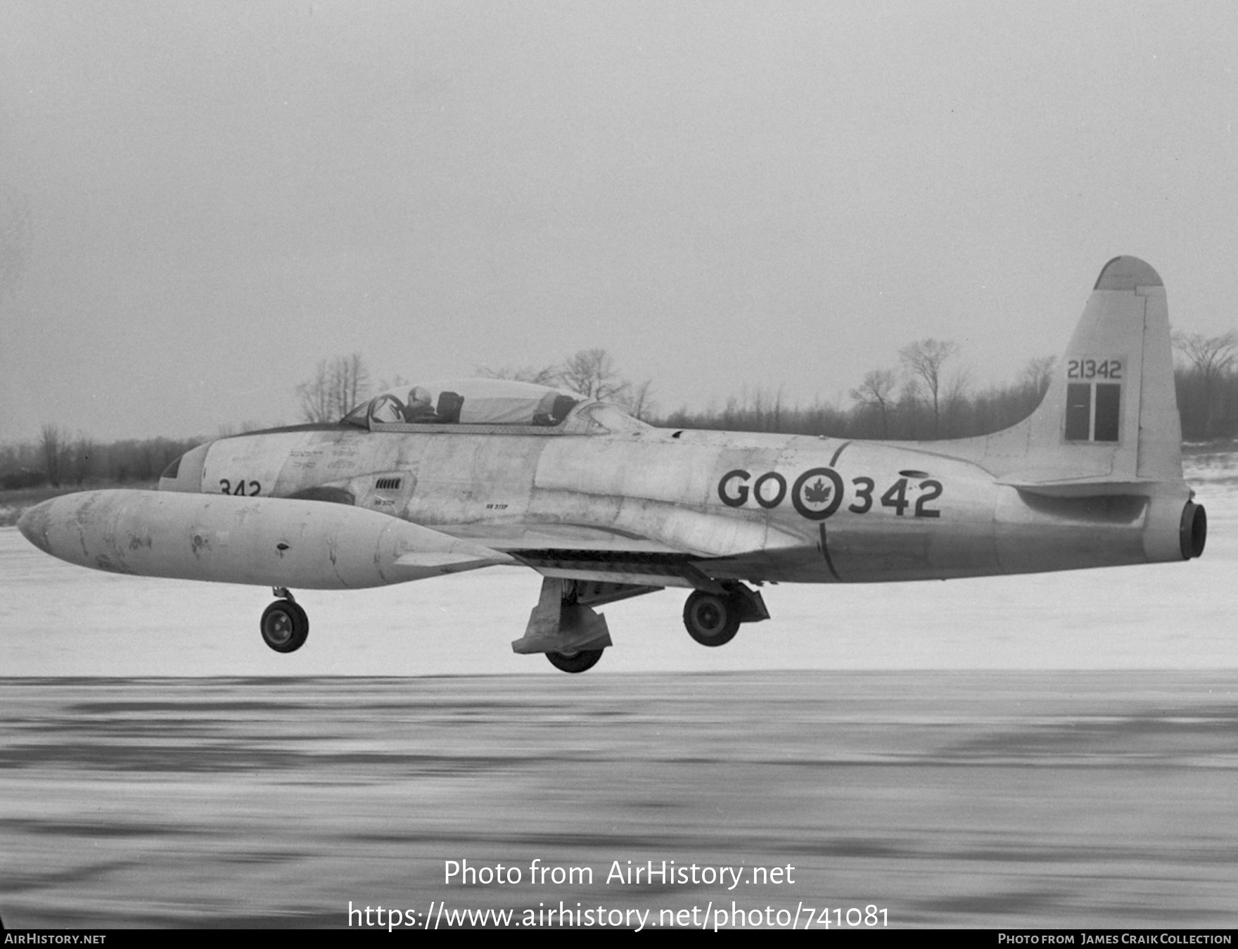 Aircraft Photo of 21342 | Canadair T-33AN Silver Star 3 | Canada - Air Force | AirHistory.net #741081