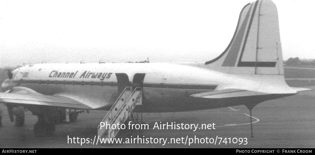 Aircraft Photo of G-ARYY | Douglas DC-4-1009 | Channel Airways | AirHistory.net #741093