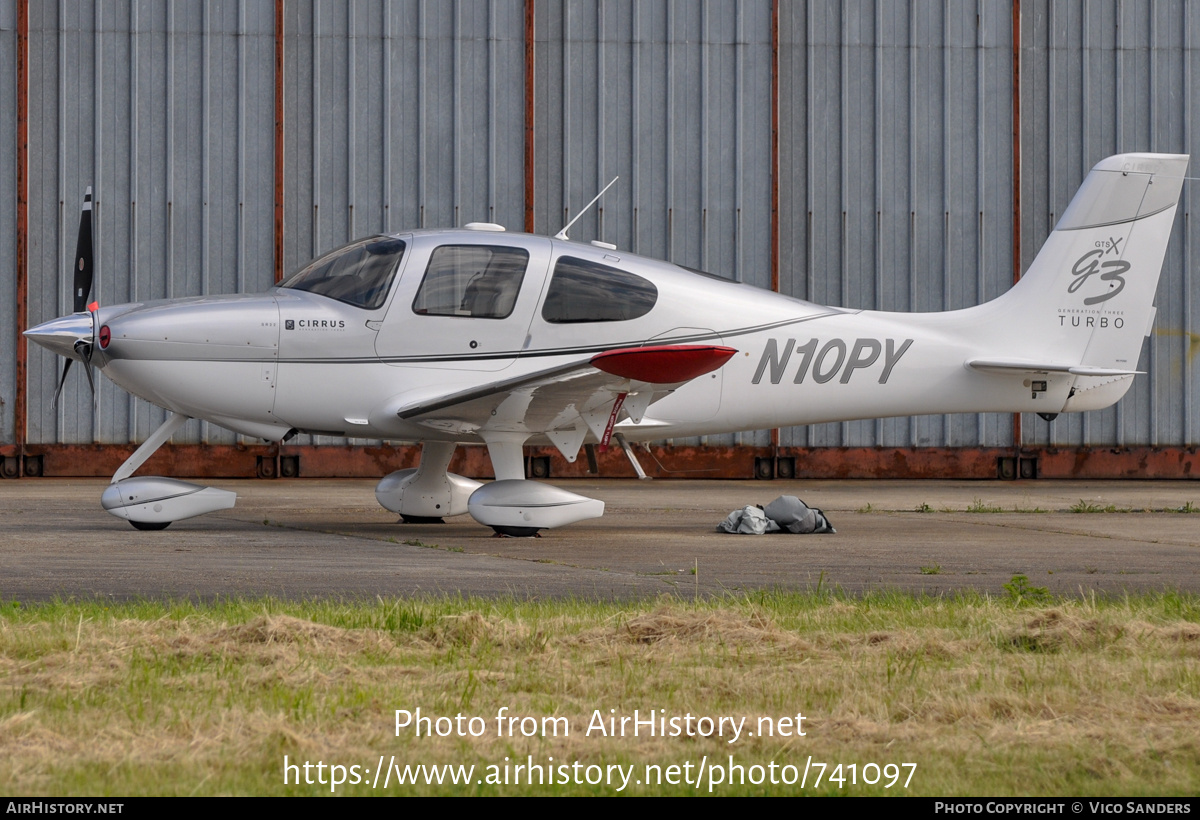 Aircraft Photo of N10PY | Cirrus SR-22 G3-GTSX Turbo | AirHistory.net #741097