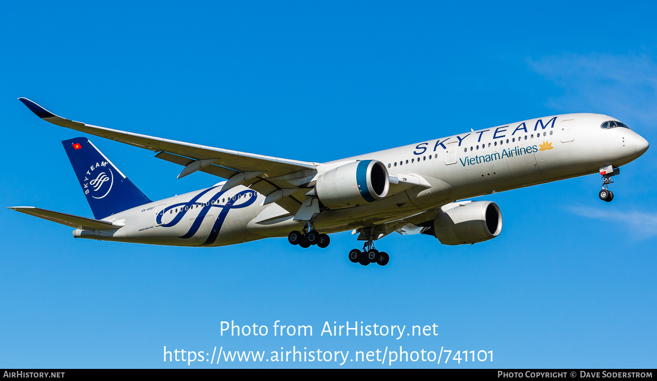 Aircraft Photo of VN-A897 | Airbus A350-941 | Vietnam Airlines ...