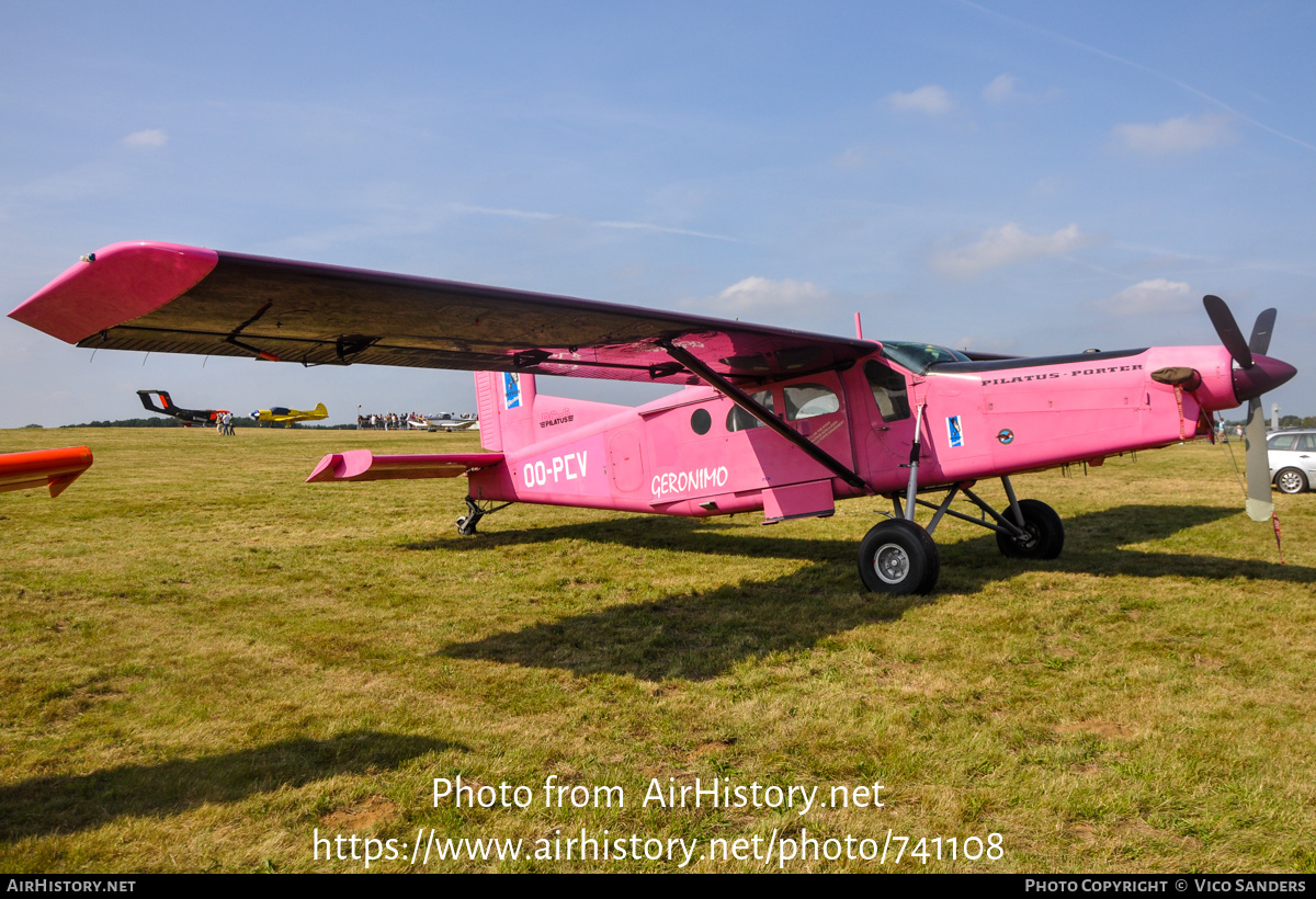 Aircraft Photo of OO-PCV | Pilatus PC-6/B2-H4 Turbo Porter | AirHistory.net #741108