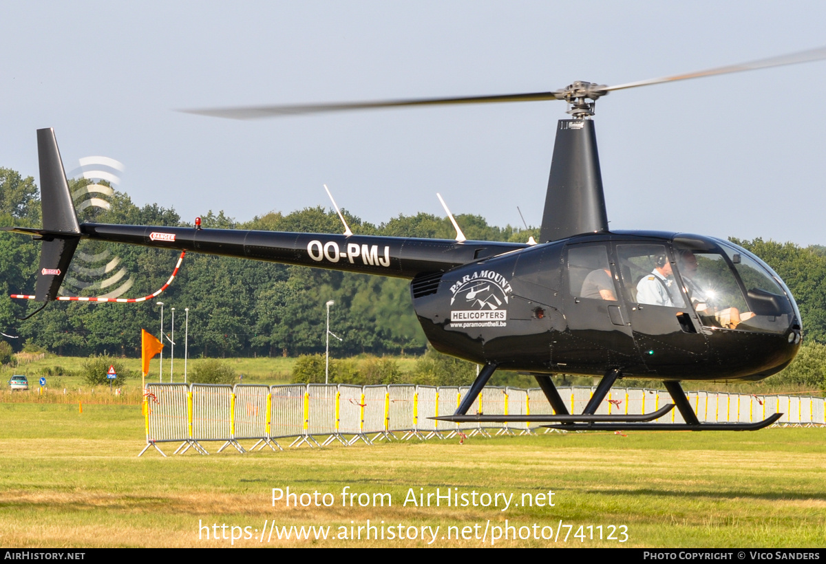 Aircraft Photo of OO-PMJ | Robinson R-44 Raven | Paramount Helicopters | AirHistory.net #741123