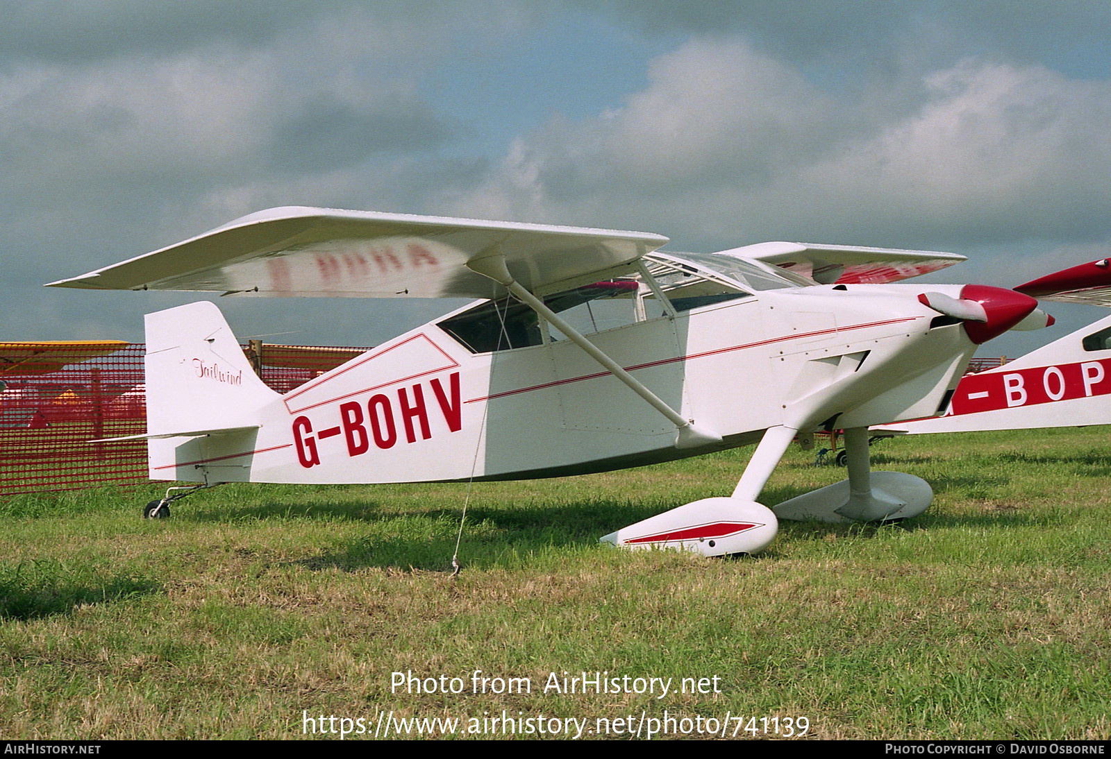 Aircraft Photo of G-BOHV | Wittman W-8 Tailwind | AirHistory.net #741139