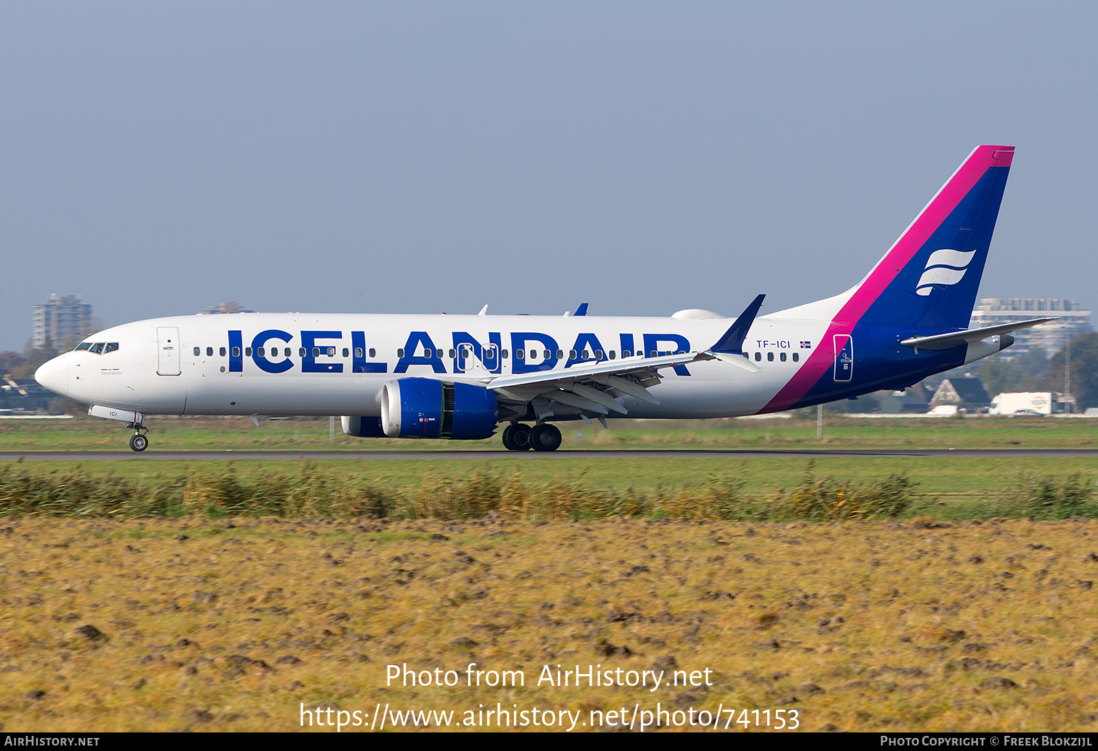 Aircraft Photo of TF-ICI | Boeing 737-8 Max 8 | Icelandair | AirHistory.net #741153