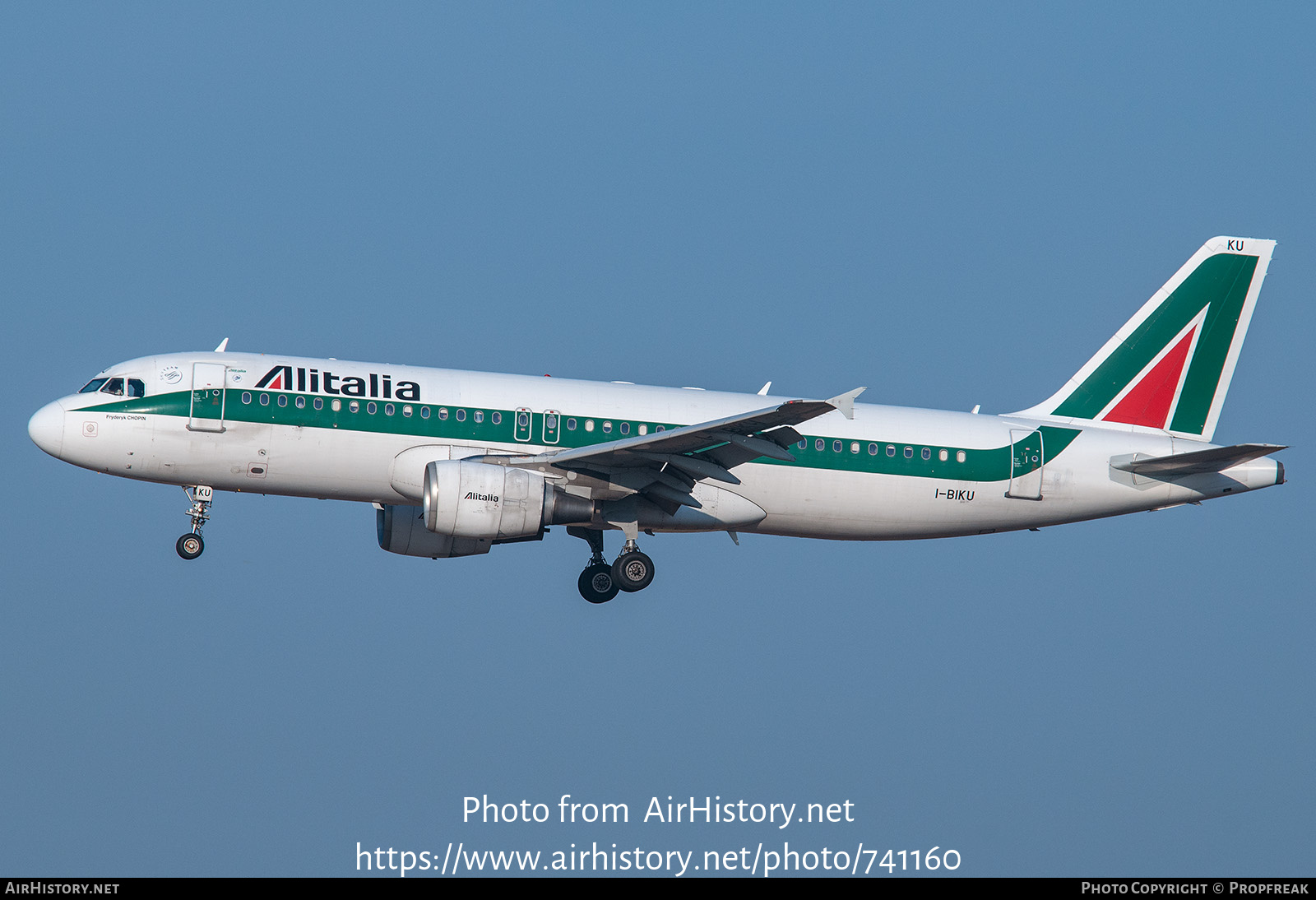 Aircraft Photo of I-BIKU | Airbus A320-214 | Alitalia | AirHistory.net #741160