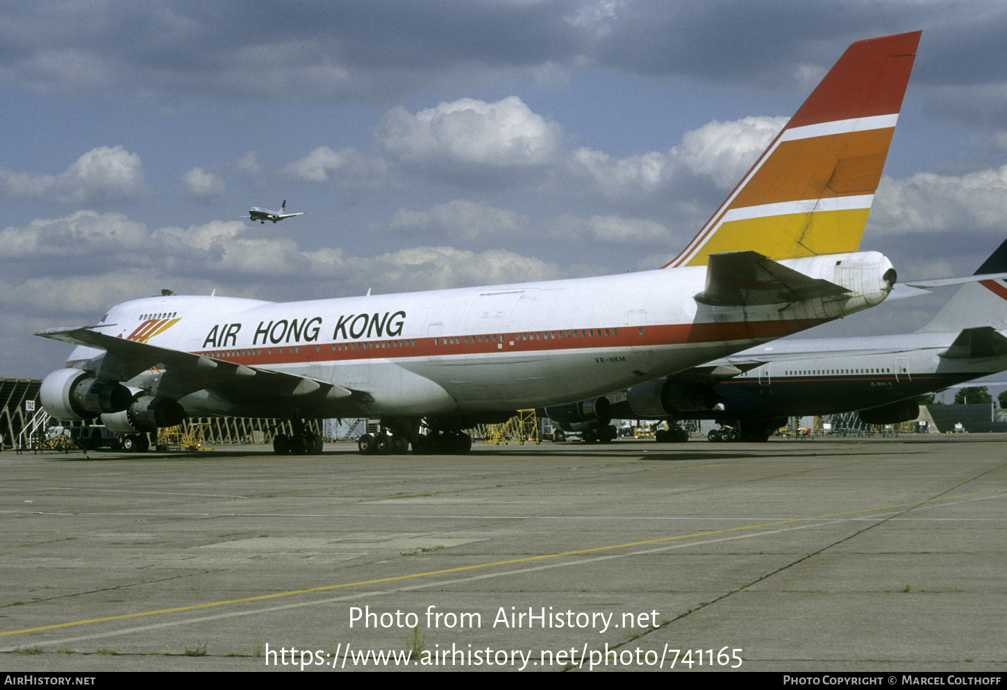 Aircraft Photo of VR-HKM | Boeing 747-132(SF) | Air Hong Kong | AirHistory.net #741165