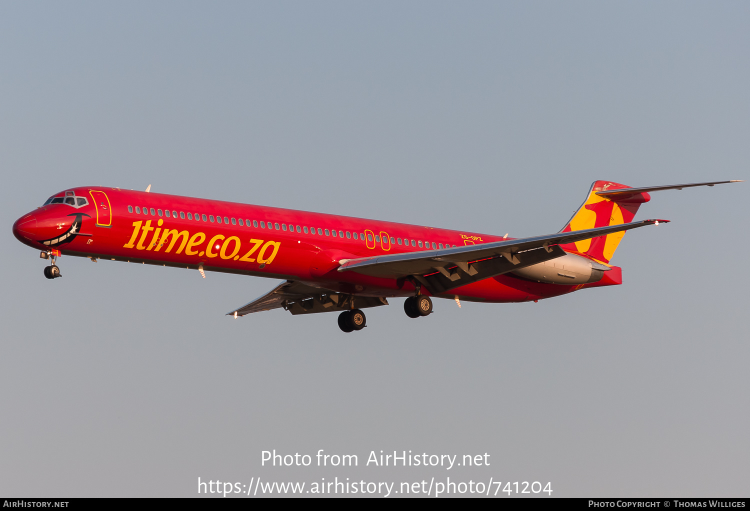 Aircraft Photo of ZS-OPZ | McDonnell Douglas MD-83 (DC-9-83) | 1Time | AirHistory.net #741204