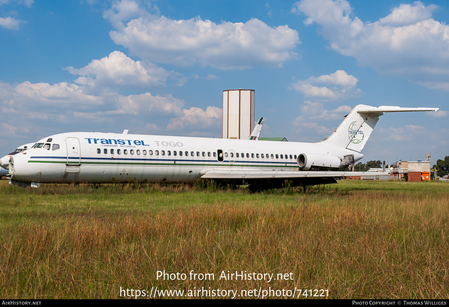 Aircraft Photo of 9L-LDH | McDonnell Douglas DC-9-32 | Transtel Compagnie Nationale | AirHistory.net #741221