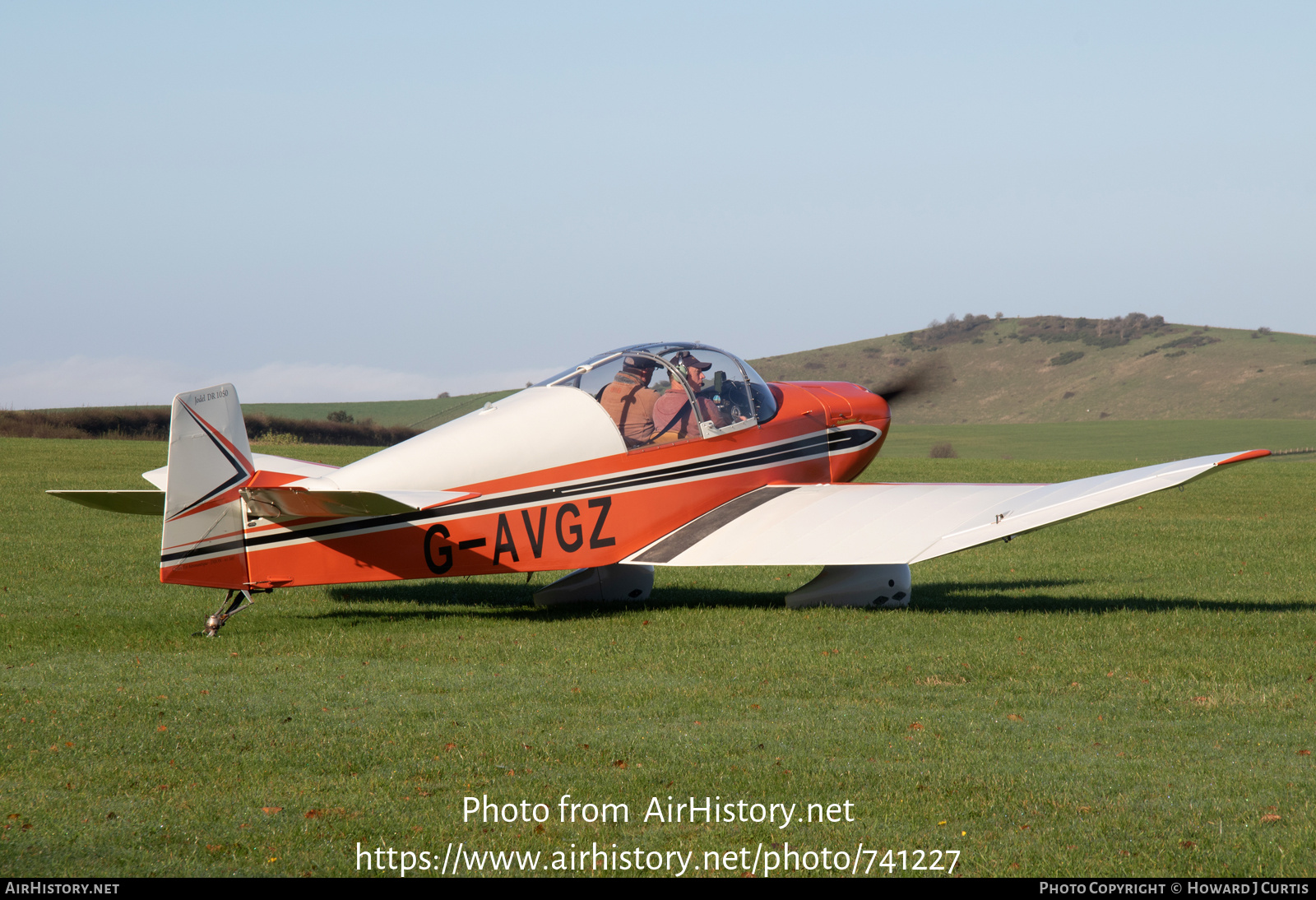 Aircraft Photo of G-AVGZ | Jodel DR-1050 Ambassadeur | AirHistory.net #741227