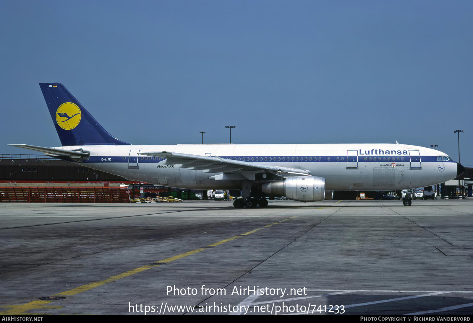 Aircraft Photo of D-AIAC | Airbus A300B2-1C | Lufthansa | AirHistory.net #741233