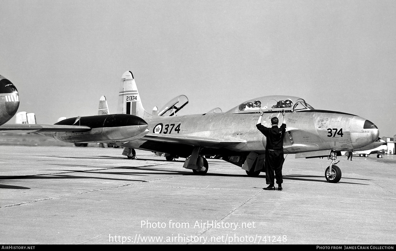 Aircraft Photo of 21374 | Canadair T-33AN Silver Star 3 | Canada - Air Force | AirHistory.net #741248