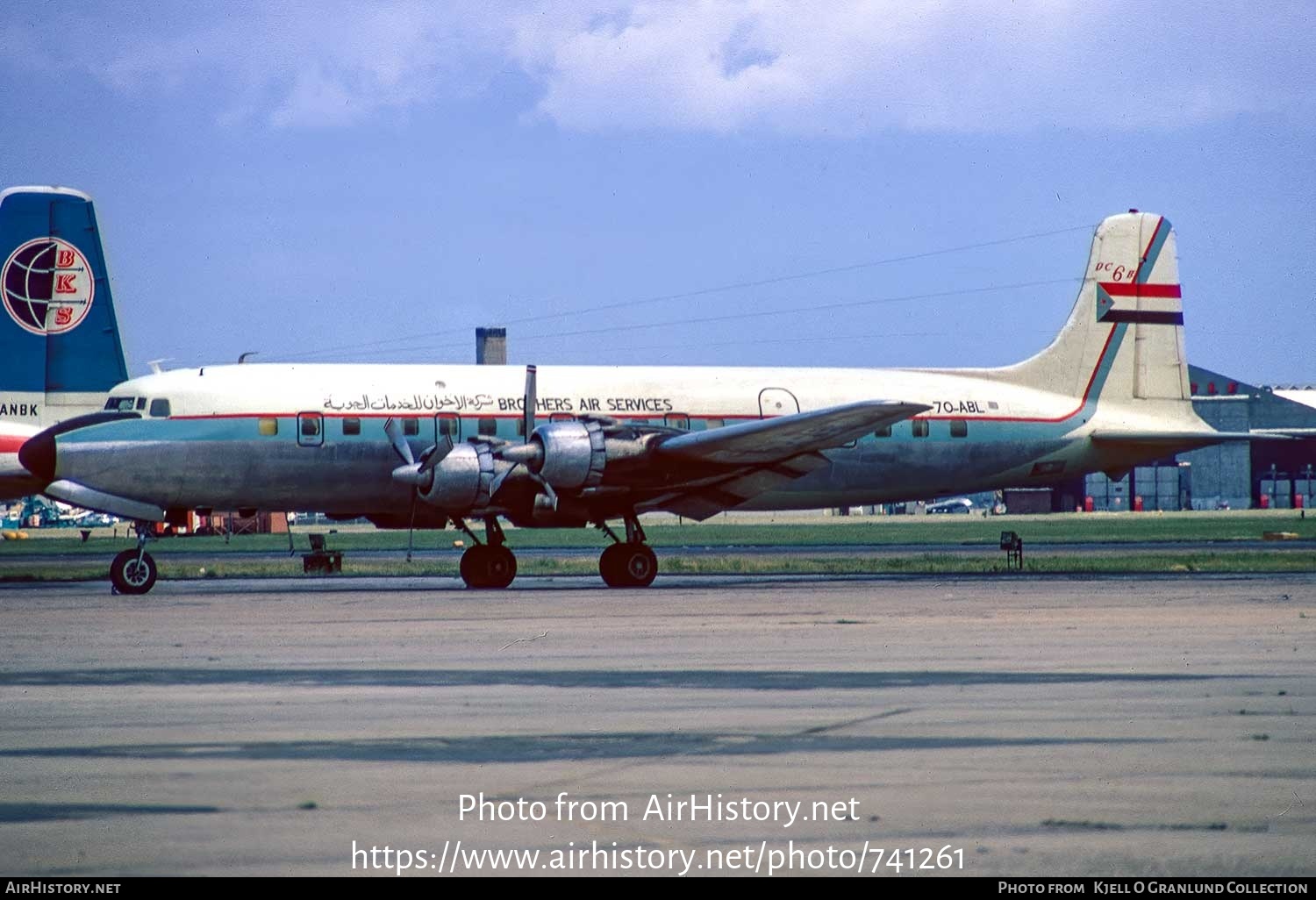 Aircraft Photo of 7O-ABL | Douglas DC-6B | Brothers Air Services | AirHistory.net #741261