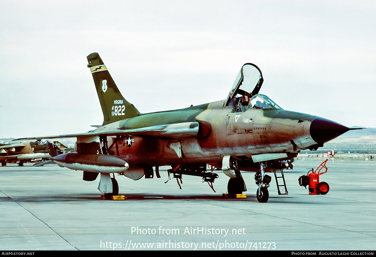 Aircraft Photo of 59-1822 / AF59-822 | Republic F-105D Thunderchief | USA - Air Force | AirHistory.net #741273