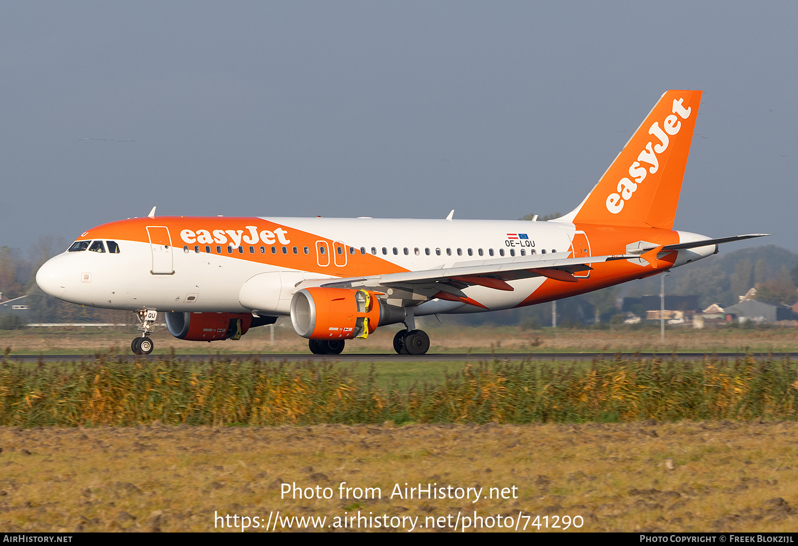 Aircraft Photo of OE-LQU | Airbus A319-111 | EasyJet | AirHistory.net #741290