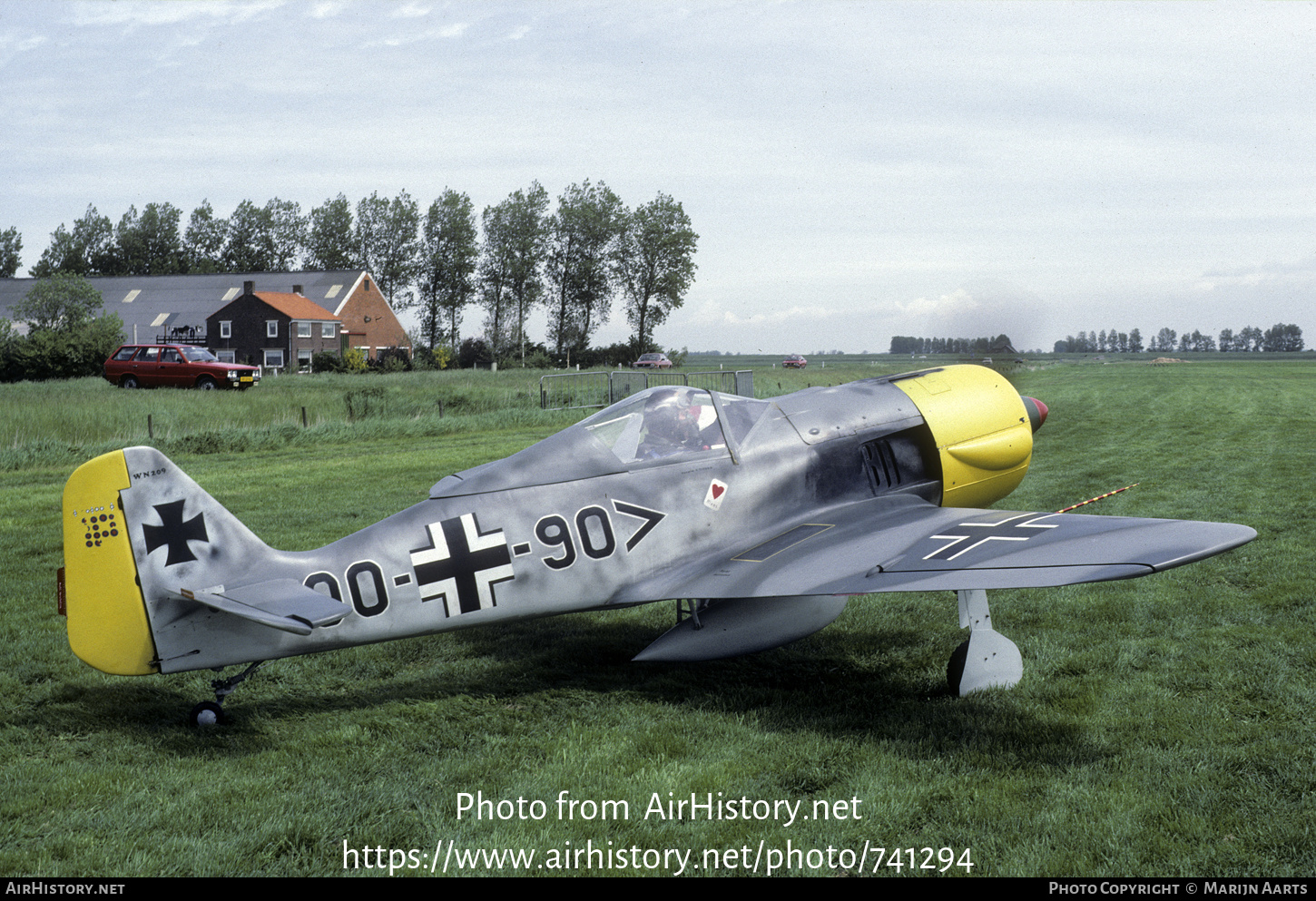 Aircraft Photo of OO-90 / 209 | Replica WAR FW-190 | Germany - Air Force | AirHistory.net #741294