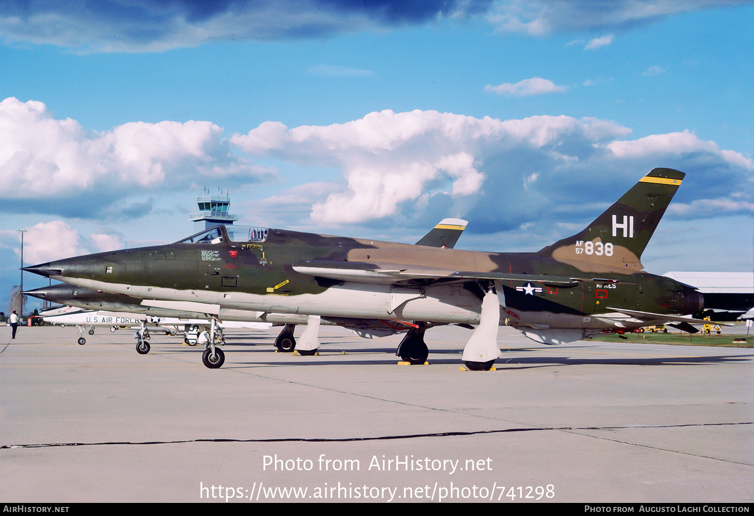 Aircraft Photo of 57-5838 / AF57-838 | Republic F-105B Thunderchief | USA - Air Force | AirHistory.net #741298