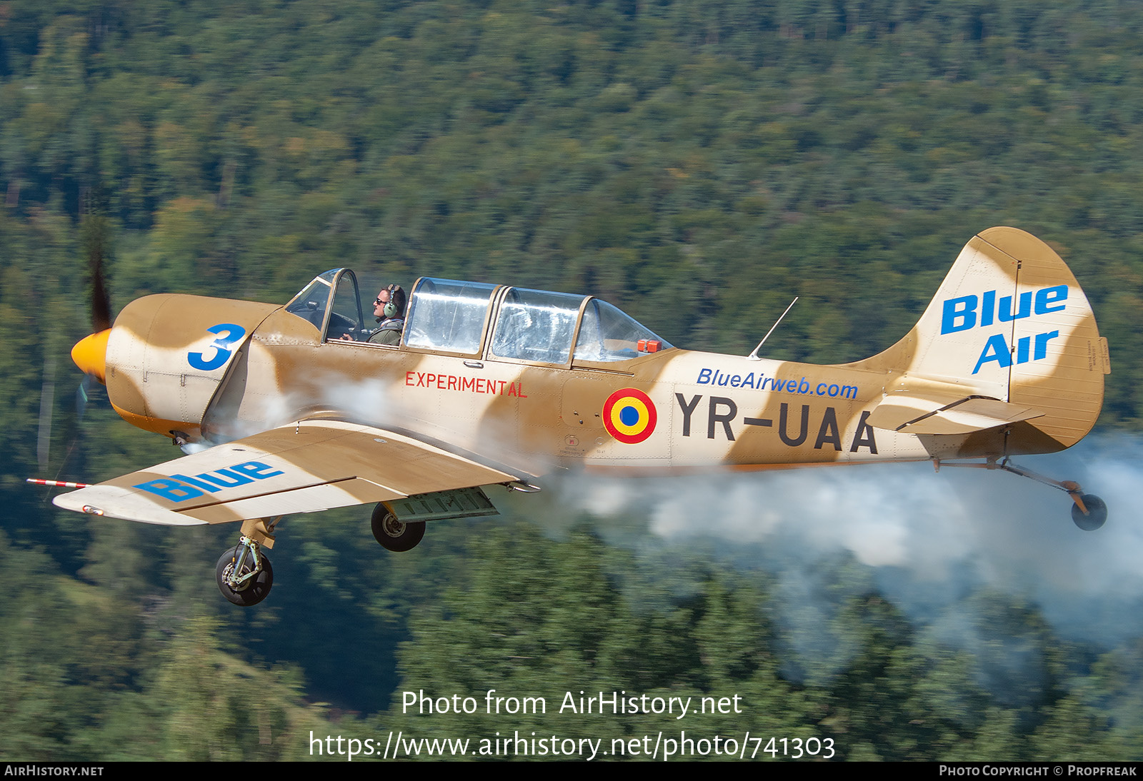 Aircraft Photo of YR-UAA | Yakovlev Yak-52TW | AirHistory.net #741303