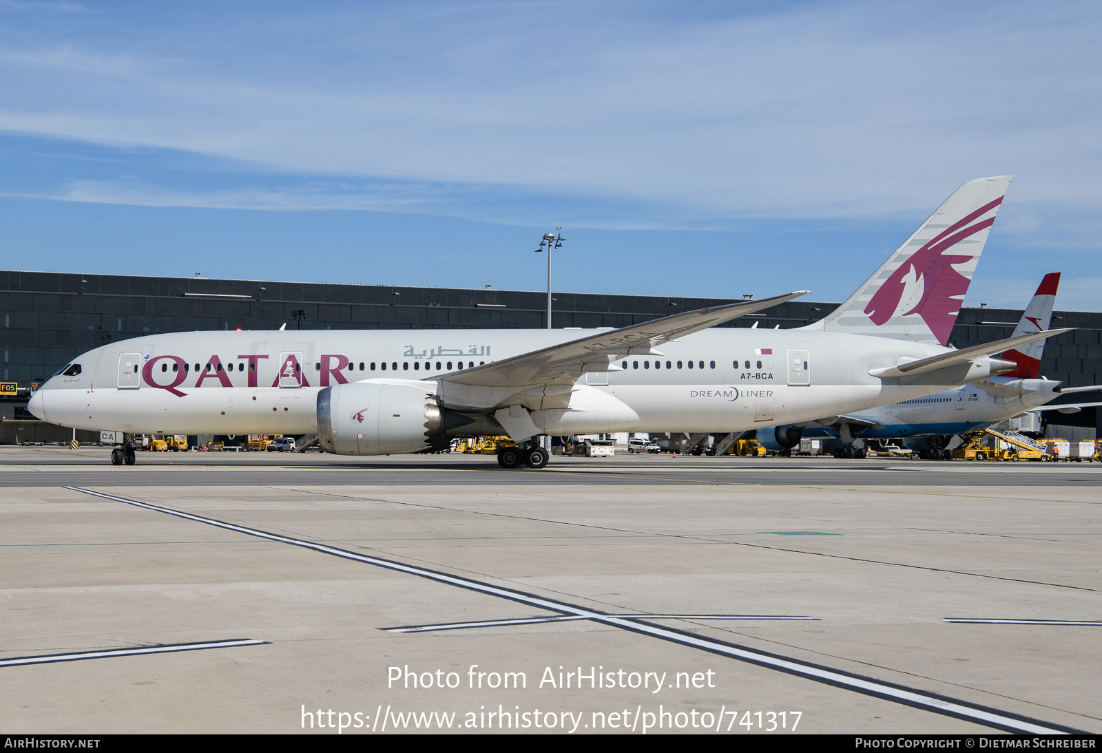 Aircraft Photo of A7-BCA | Boeing 787-8 Dreamliner | Qatar Airways | AirHistory.net #741317