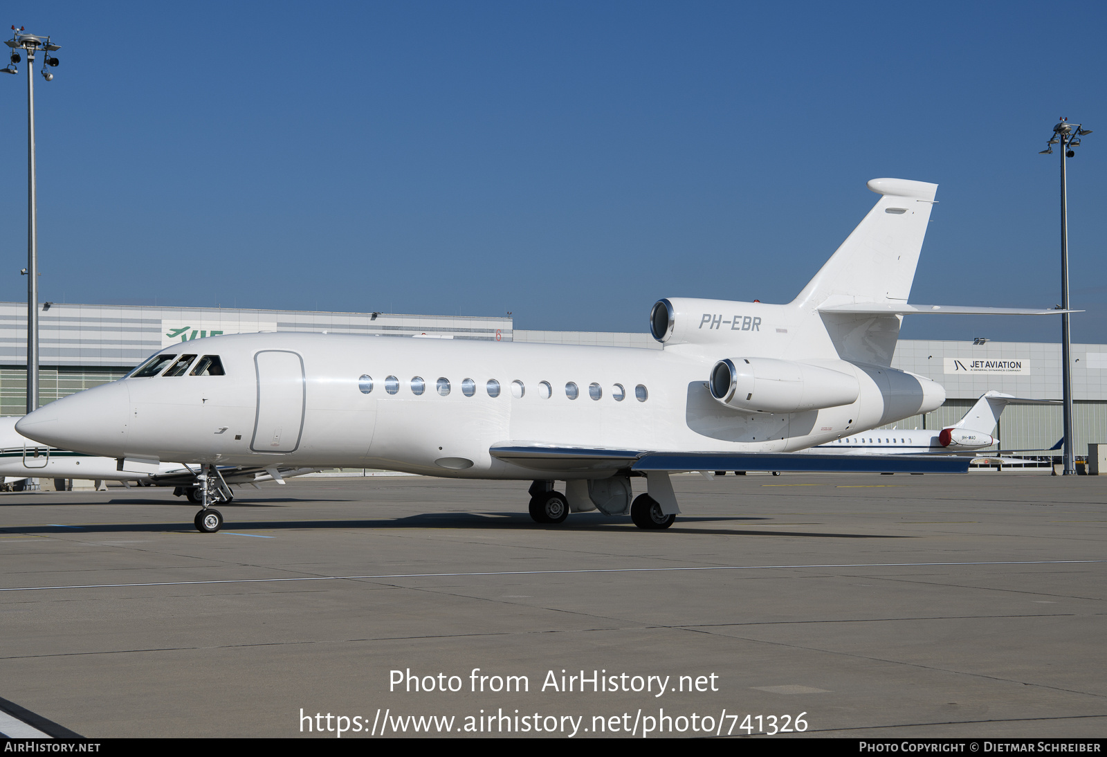 Aircraft Photo of PH-EBR | Dassault Falcon 900 | AirHistory.net #741326