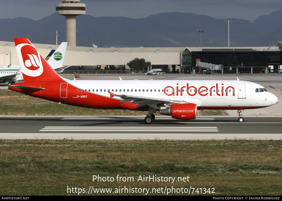 Aircraft Photo of D-ABNT | Airbus A320-214 | Air Berlin | AirHistory.net #741342