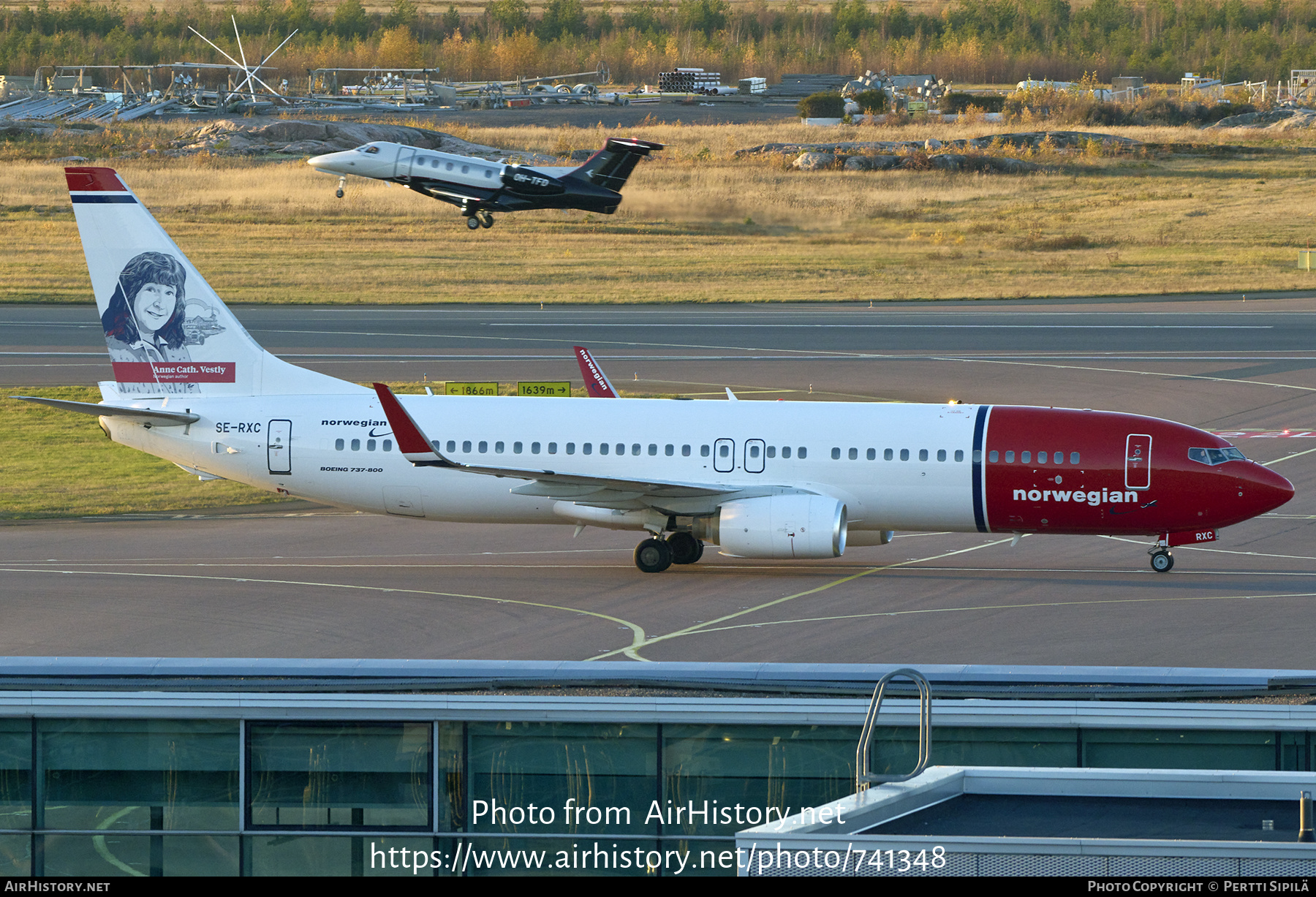 Aircraft Photo of SE-RXC | Boeing 737-86N | Norwegian | AirHistory.net #741348