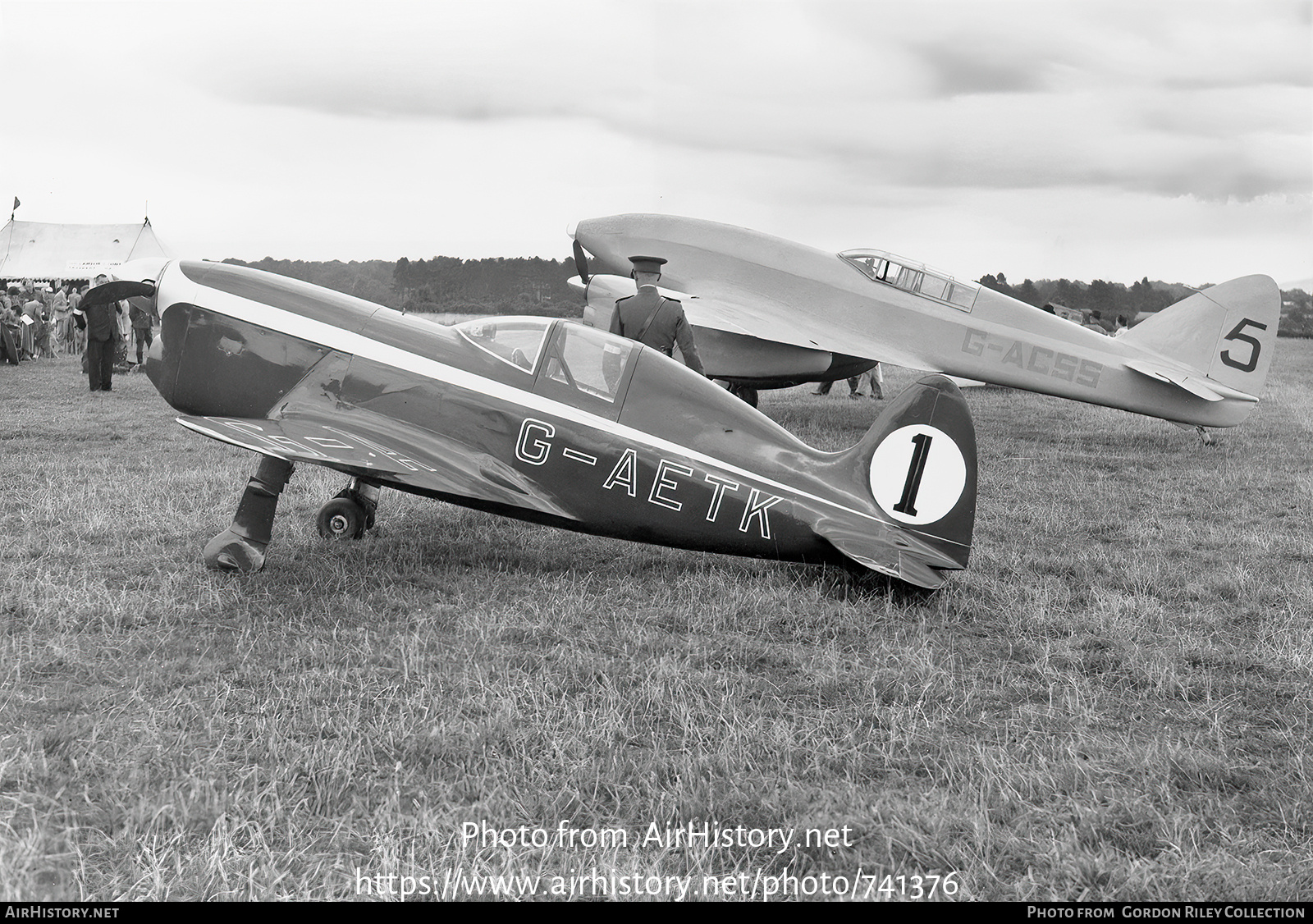 Aircraft Photo of G-AETK | De Havilland T.K.4 | AirHistory.net #741376