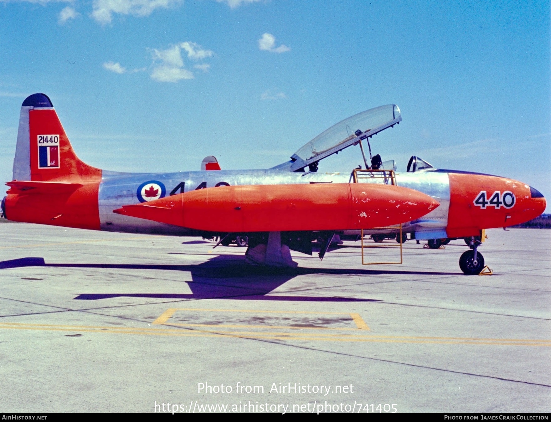 Aircraft Photo of 21440 | Canadair T-33AN Silver Star 3 | Canada - Air Force | AirHistory.net #741405