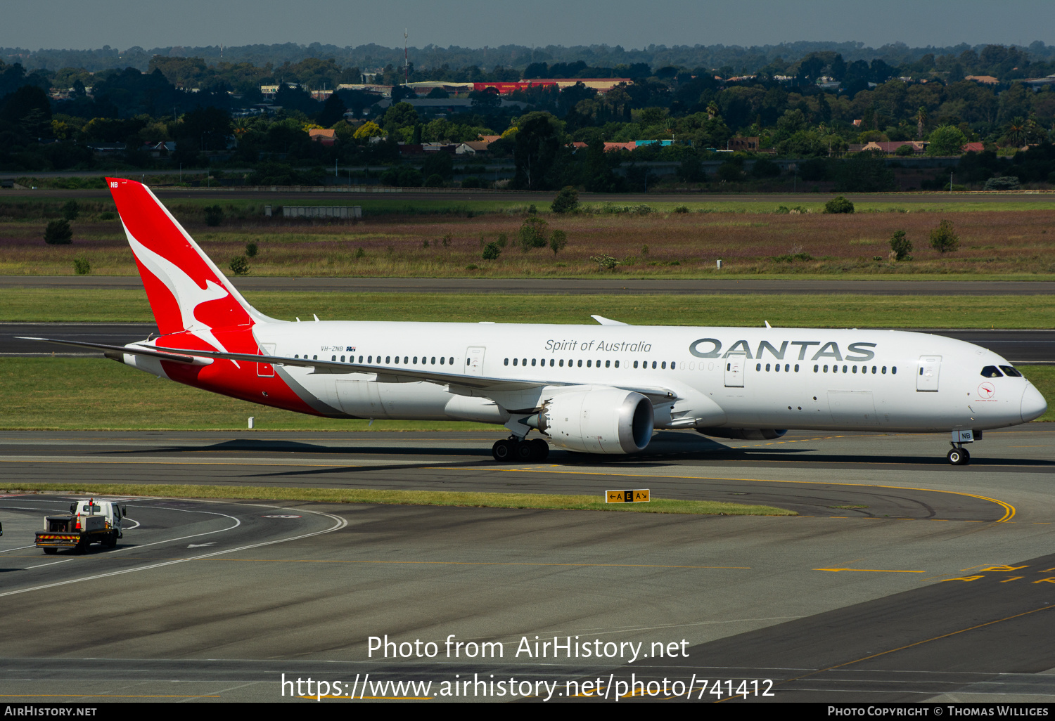 Aircraft Photo of VH-ZNB | Boeing 787-9 Dreamliner | Qantas | AirHistory.net #741412