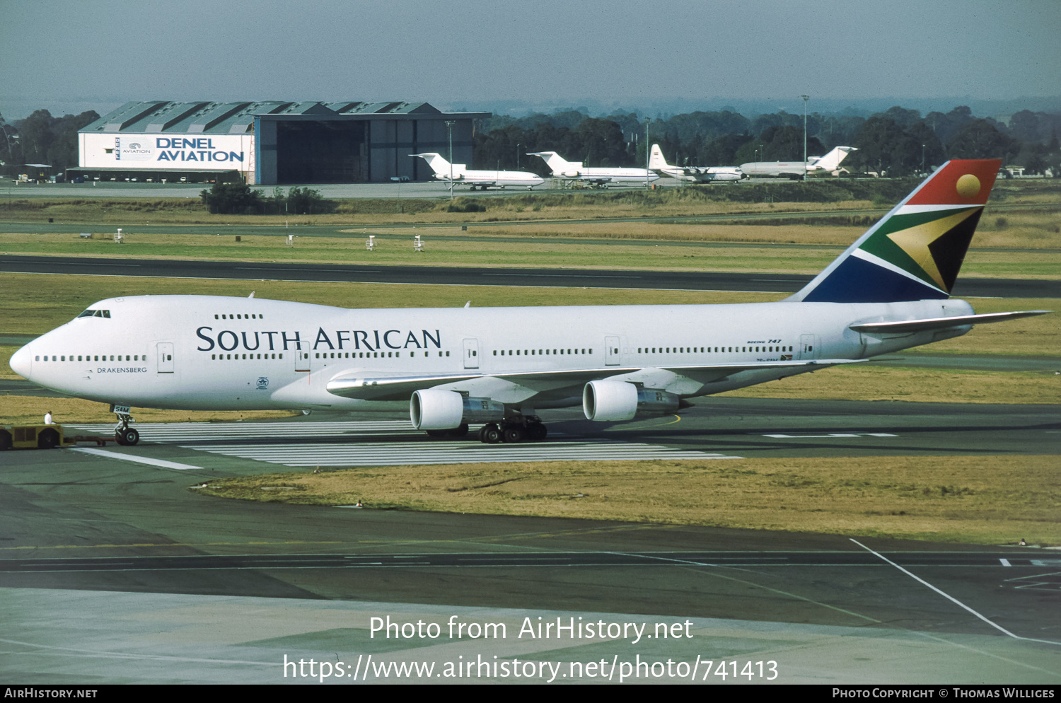 Aircraft Photo of ZS-SAM | Boeing 747-244B | South African Airways | AirHistory.net #741413