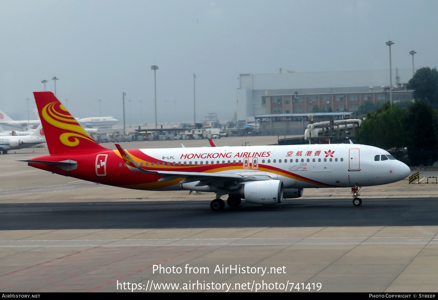 Aircraft Photo of B-LPL | Airbus A320-214 | Hong Kong Airlines | AirHistory.net #741419