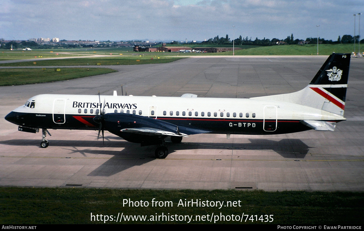 Aircraft Photo of G-BTPD | British Aerospace ATP | British Airways | AirHistory.net #741435