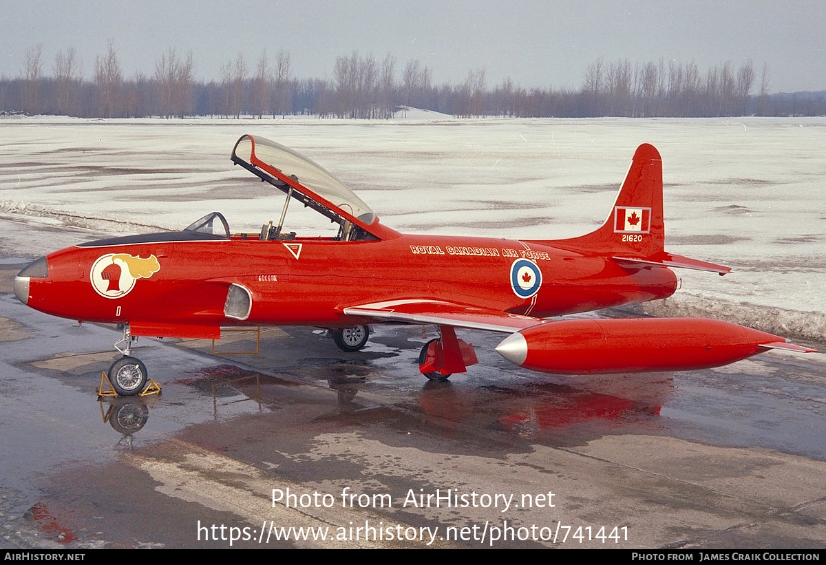 Aircraft Photo of 21620 | Canadair T-33AN Silver Star 3 | Canada - Air Force | AirHistory.net #741441