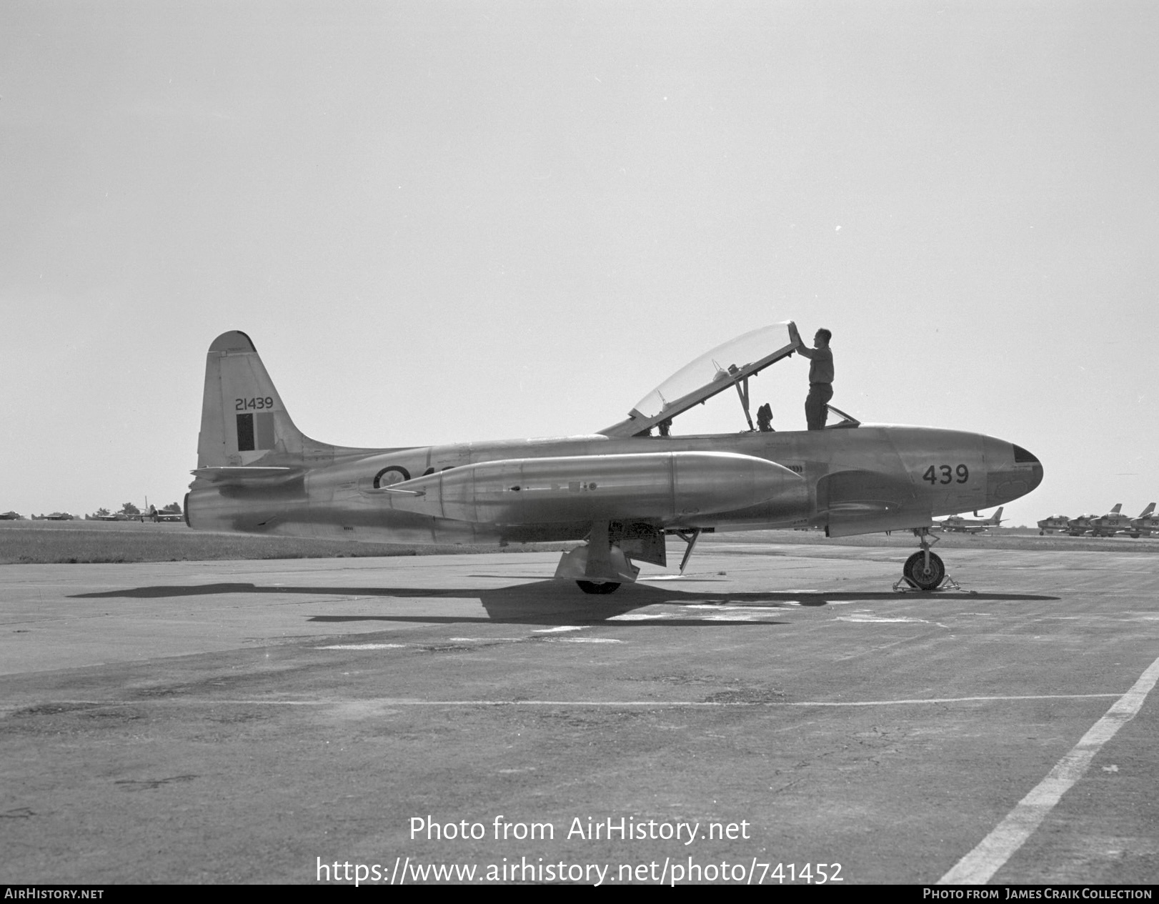 Aircraft Photo of 21439 | Canadair T-33AN Silver Star 3 | Canada - Air Force | AirHistory.net #741452