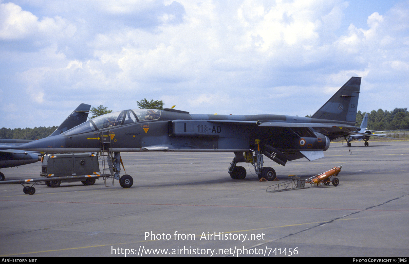 Aircraft Photo of E5 | Sepecat Jaguar E | France - Air Force | AirHistory.net #741456