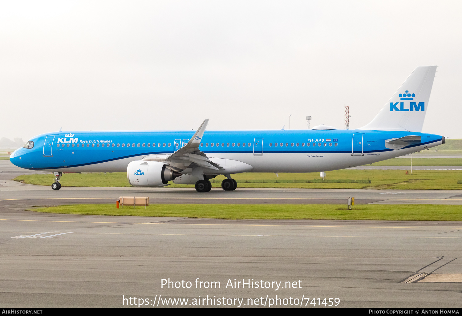 Aircraft Photo of PH-AXB | Airbus A321-252NX | KLM - Koninklijke Luchtvaart Maatschappij | AirHistory.net #741459