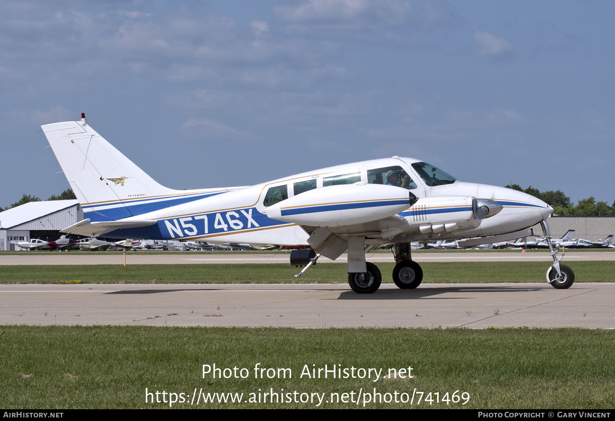 Aircraft Photo of N5746X | Cessna 320 Skyknight | AirHistory.net #741469