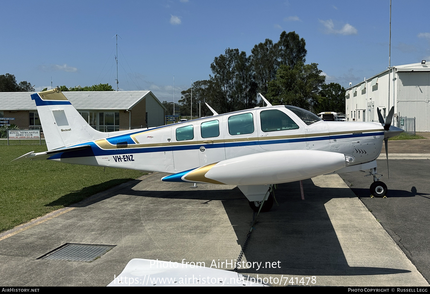 Aircraft Photo of VH-ENZ | Beech A36 Bonanza 36 | AirHistory.net #741478