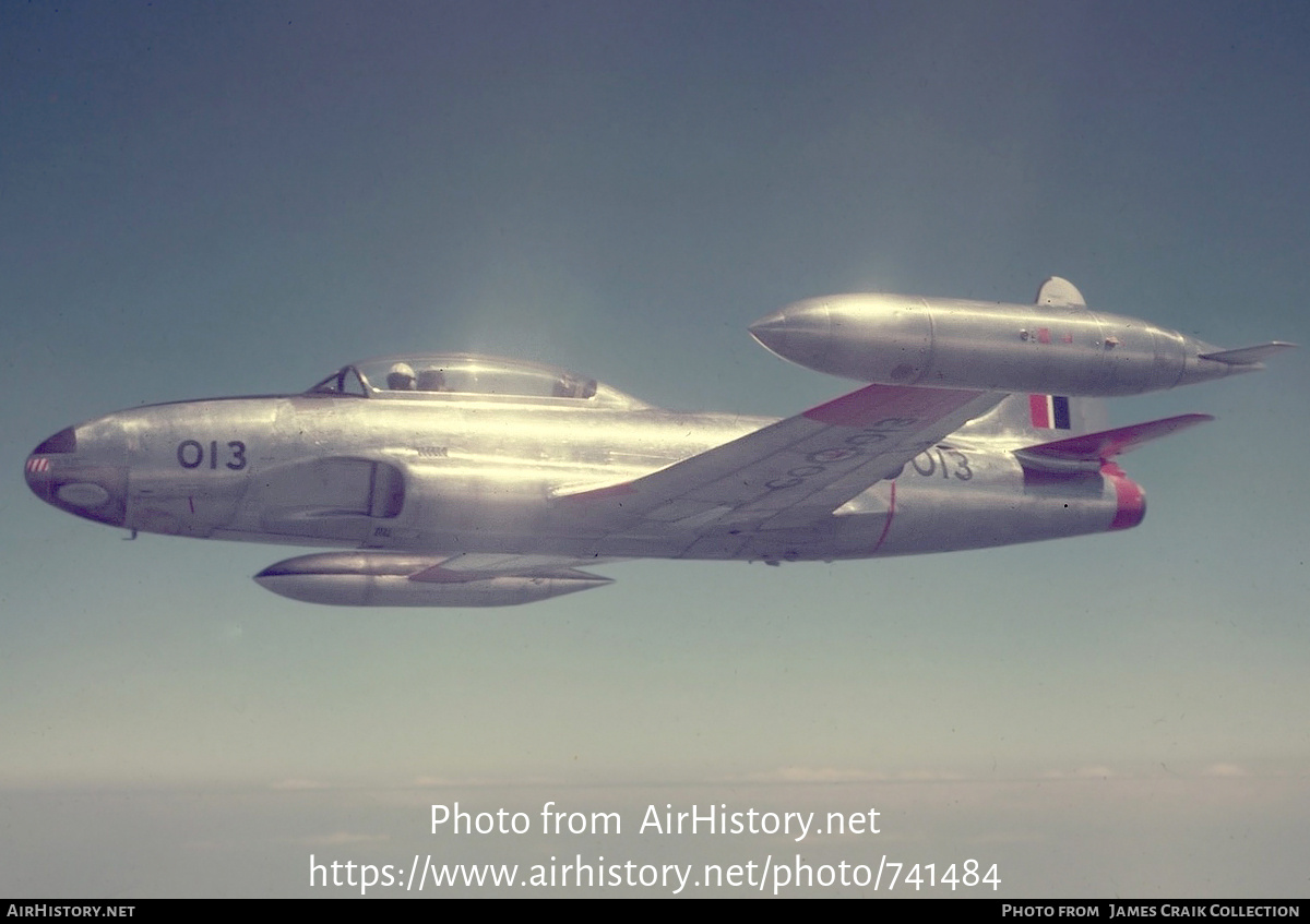 Aircraft Photo of 21013 | Canadair T-33AN Silver Star 3 | Canada - Air Force | AirHistory.net #741484