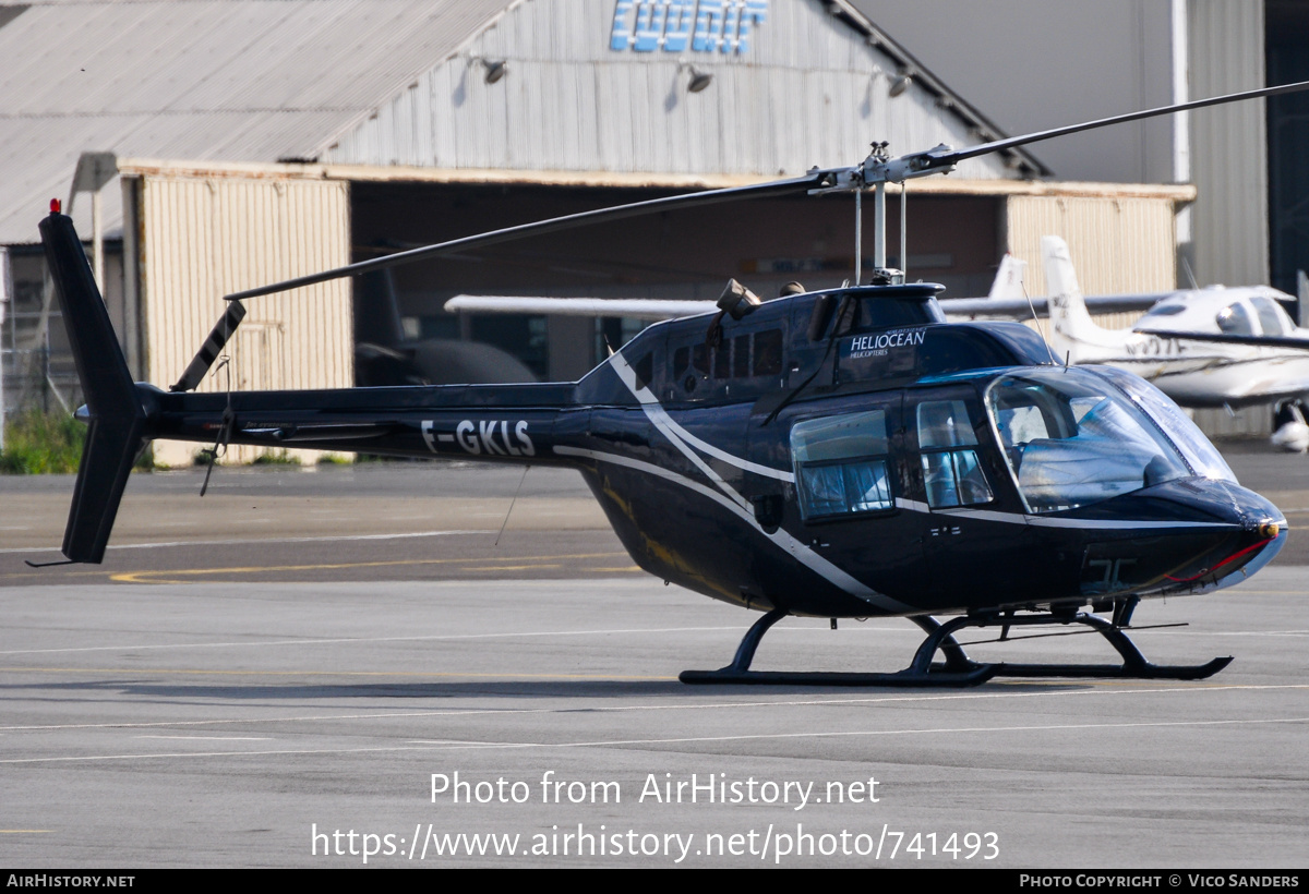 Aircraft Photo of F-GKLS | Bell AB-206B-2 JetRanger II | Heliocean Helicopters | AirHistory.net #741493